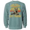 Unisex Midweight Pigment-Dyed Crewneck Sweatshirt Thumbnail