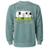 Unisex Midweight Pigment-Dyed Crewneck Sweatshirt Thumbnail