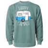 Unisex Midweight Pigment-Dyed Crewneck Sweatshirt Thumbnail