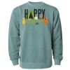 Unisex Midweight Pigment-Dyed Crewneck Sweatshirt Thumbnail