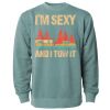 Unisex Midweight Pigment-Dyed Crewneck Sweatshirt Thumbnail