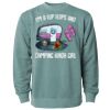 Unisex Midweight Pigment-Dyed Crewneck Sweatshirt Thumbnail