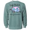 Unisex Midweight Pigment-Dyed Crewneck Sweatshirt Thumbnail