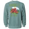 Unisex Midweight Pigment-Dyed Crewneck Sweatshirt Thumbnail