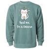 Unisex Midweight Pigment-Dyed Crewneck Sweatshirt Thumbnail