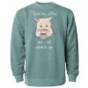 Unisex Midweight Pigment-Dyed Crewneck Sweatshirt Thumbnail