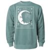 Unisex Midweight Pigment-Dyed Crewneck Sweatshirt Thumbnail