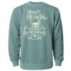 Unisex Midweight Pigment-Dyed Crewneck Sweatshirt Thumbnail