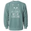 Unisex Midweight Pigment-Dyed Crewneck Sweatshirt Thumbnail