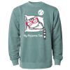 Unisex Midweight Pigment-Dyed Crewneck Sweatshirt Thumbnail