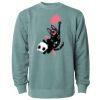 Unisex Midweight Pigment-Dyed Crewneck Sweatshirt Thumbnail