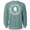 Unisex Midweight Pigment-Dyed Crewneck Sweatshirt Thumbnail