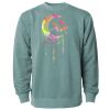 Unisex Midweight Pigment-Dyed Crewneck Sweatshirt Thumbnail