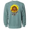 Unisex Midweight Pigment-Dyed Crewneck Sweatshirt Thumbnail