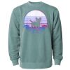 Unisex Midweight Pigment-Dyed Crewneck Sweatshirt Thumbnail