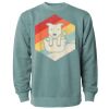 Unisex Midweight Pigment-Dyed Crewneck Sweatshirt Thumbnail