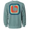 Unisex Midweight Pigment-Dyed Crewneck Sweatshirt Thumbnail