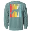 Unisex Midweight Pigment-Dyed Crewneck Sweatshirt Thumbnail