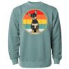 Unisex Midweight Pigment-Dyed Crewneck Sweatshirt Thumbnail