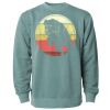 Unisex Midweight Pigment-Dyed Crewneck Sweatshirt Thumbnail