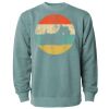 Unisex Midweight Pigment-Dyed Crewneck Sweatshirt Thumbnail