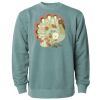 Unisex Midweight Pigment-Dyed Crewneck Sweatshirt Thumbnail