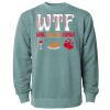 Unisex Midweight Pigment-Dyed Crewneck Sweatshirt Thumbnail