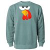 Unisex Midweight Pigment-Dyed Crewneck Sweatshirt Thumbnail