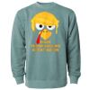 Unisex Midweight Pigment-Dyed Crewneck Sweatshirt Thumbnail