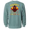 Unisex Midweight Pigment-Dyed Crewneck Sweatshirt Thumbnail