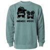 Unisex Midweight Pigment-Dyed Crewneck Sweatshirt Thumbnail