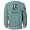 Unisex Midweight Pigment-Dyed Crewneck Sweatshirt Thumbnail