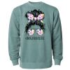 Unisex Midweight Pigment-Dyed Crewneck Sweatshirt Thumbnail