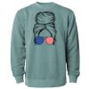 Unisex Midweight Pigment-Dyed Crewneck Sweatshirt Thumbnail