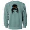 Unisex Midweight Pigment-Dyed Crewneck Sweatshirt Thumbnail