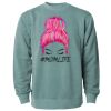 Unisex Midweight Pigment-Dyed Crewneck Sweatshirt Thumbnail