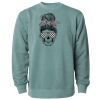 Unisex Midweight Pigment-Dyed Crewneck Sweatshirt Thumbnail