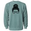 Unisex Midweight Pigment-Dyed Crewneck Sweatshirt Thumbnail