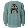 Unisex Midweight Pigment-Dyed Crewneck Sweatshirt Thumbnail