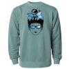 Unisex Midweight Pigment-Dyed Crewneck Sweatshirt Thumbnail