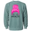 Unisex Midweight Pigment-Dyed Crewneck Sweatshirt Thumbnail