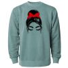 Unisex Midweight Pigment-Dyed Crewneck Sweatshirt Thumbnail