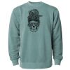 Unisex Midweight Pigment-Dyed Crewneck Sweatshirt Thumbnail