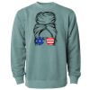 Unisex Midweight Pigment-Dyed Crewneck Sweatshirt Thumbnail