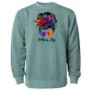 Unisex Midweight Pigment-Dyed Crewneck Sweatshirt Thumbnail