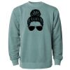 Unisex Midweight Pigment-Dyed Crewneck Sweatshirt Thumbnail