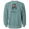 Unisex Midweight Pigment-Dyed Crewneck Sweatshirt Thumbnail