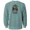 Unisex Midweight Pigment-Dyed Crewneck Sweatshirt Thumbnail