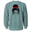 Unisex Midweight Pigment-Dyed Crewneck Sweatshirt Thumbnail