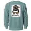 Unisex Midweight Pigment-Dyed Crewneck Sweatshirt Thumbnail